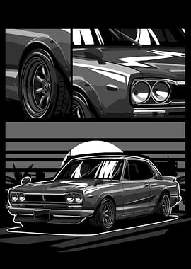 Classic Japanese Sports Car