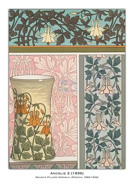 Art Nouveau Floral Pattern