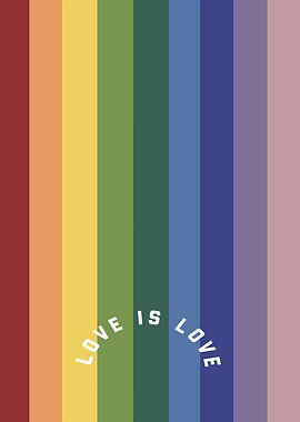 Rainbow Love Is Love