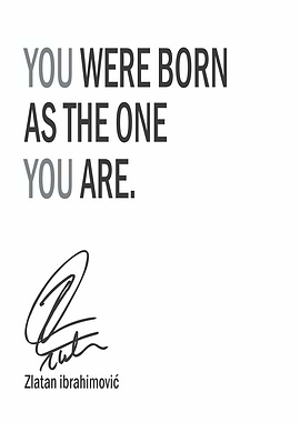 Zlatan Ibrahimović Quote