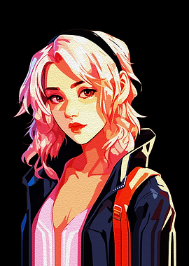 Anime Girl Portrait