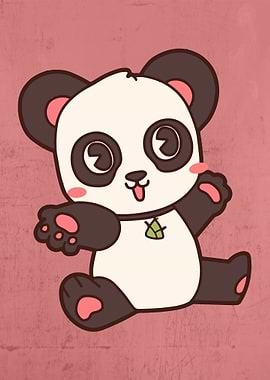 Cute Panda Illustration