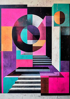 Abstract geometric shapes