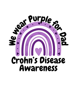 Crohn's Disease Awareness Rainbow