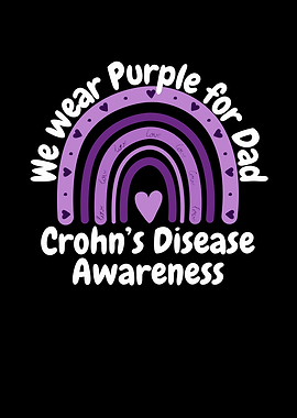 Crohn's Disease Awareness Rainbow