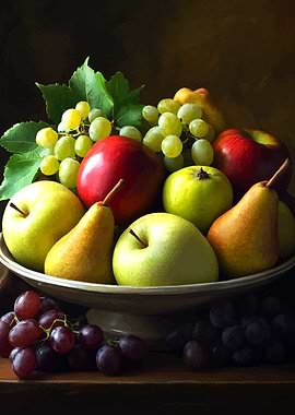 Fruit Bowl Still Life