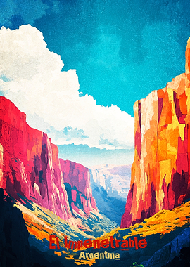 El Impenetrable Argentina Art Poster