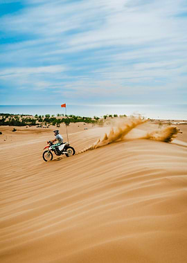 Dirt Bike Dune Ride