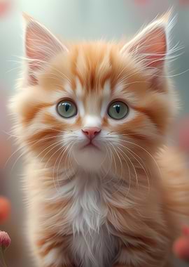 Cute Orange Kitten