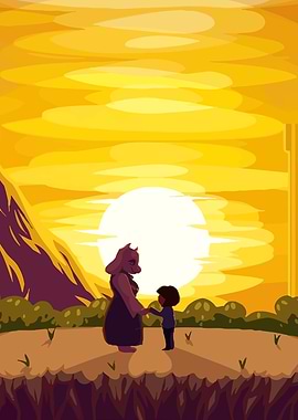 Undertale: Toriel and Frisk