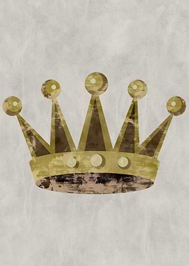 Vintage Gold Crown