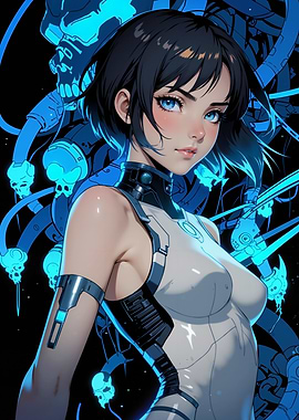 Cyberpunk Anime Girl