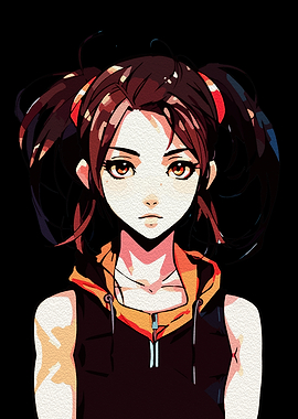 Anime Girl Portrait
