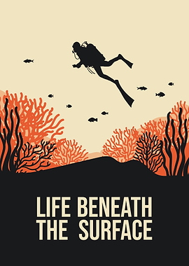 Scuba Diving Silhouette