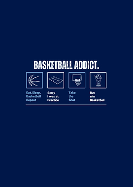Basketball Addict Graphic