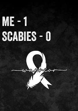 Scabies Warrior Ribbon