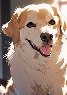 Golden Retriever Portrait