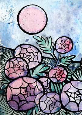 Watercolor Floral Illustration