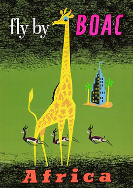 Fly by BOAC to Africa