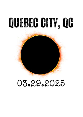 Quebec City Solar Eclipse
