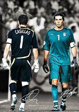 Iker Casillas and Gianluigi Buffon