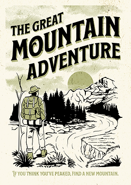 The Great Mountain Adventure Poster