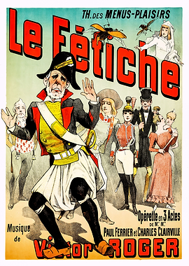 Le Fétiche Vintage Poster