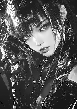 Cyberpunk Anime Girl