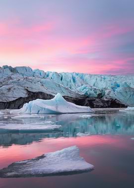 Glacier Sunset