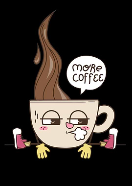 Coffee Cup Cartoon