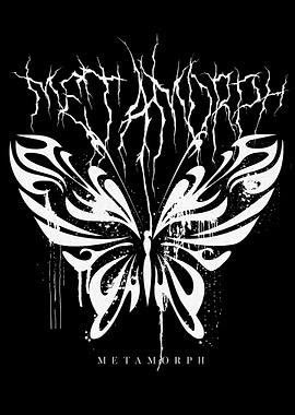 Metamorphosis Butterfly Poster