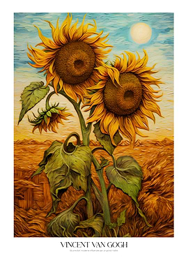 Van Gogh Sunflowers