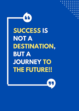 Success is a Journey