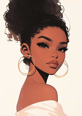 Digital Portrait of a Woman