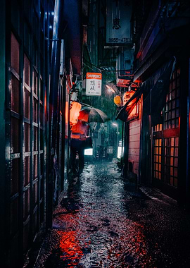 Heavy Rain in NEO TOKYO