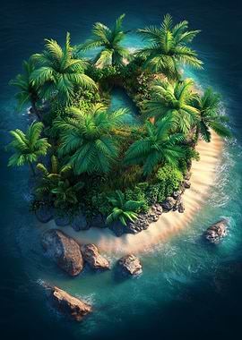 Tropical Island Paradise