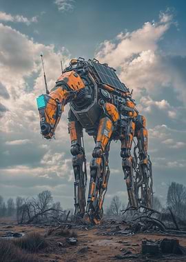Cybernetic Horse Mech