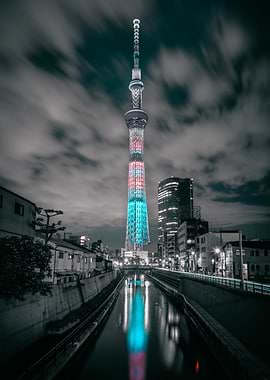 Tokyo Skytree in NEO TOKYO