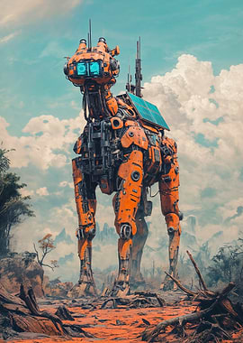 Giant Mech Camel