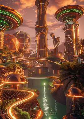 Futuristic Cityscape