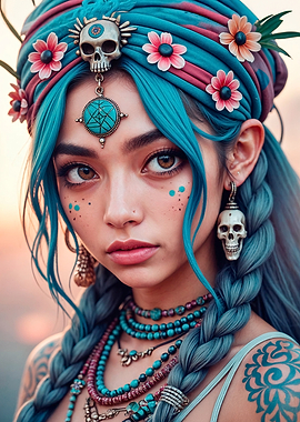 Bohemian Skull Jewelry