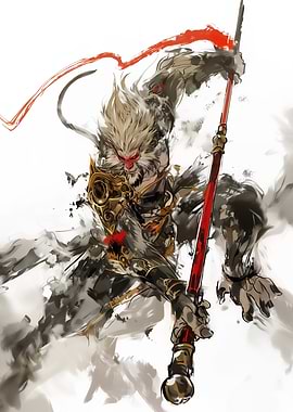 Monkey King Art - Sun Wukong Western Journey