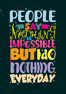 Motivational Quote Poster