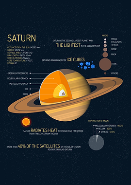 Saturn Planet Facts