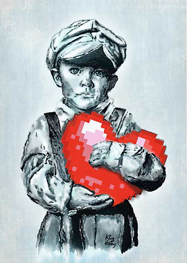PIXEL HEART BOY