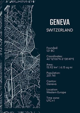 Geneva City Map