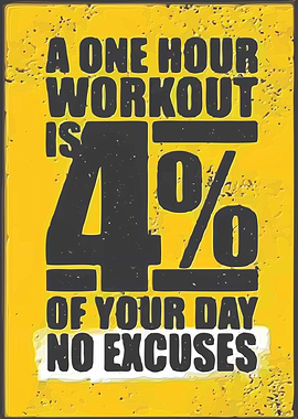 Workout Motivation Poster