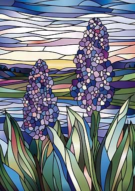 Stained Glass Flowers