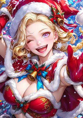 Christmas Anime Girl