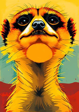 Meerkat Portrait